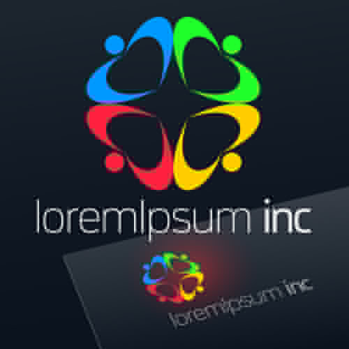 Huge collection of company logos creative vector 06