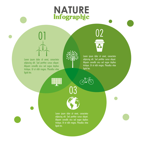 Nature Infographic vectors material 07 Nature Infographic vectors material 07