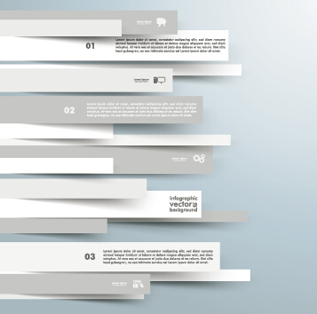 Paper tapes business background vector 01 Paper tapes business background vector 01