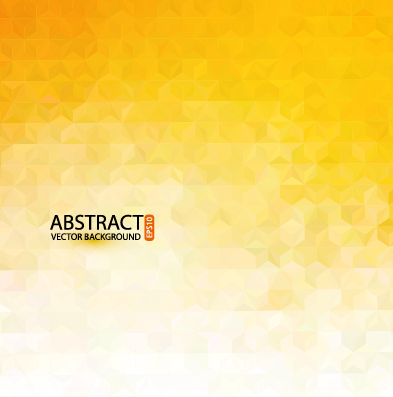 Yellow crumpled paper vector background Yellow crumpled paper vector background