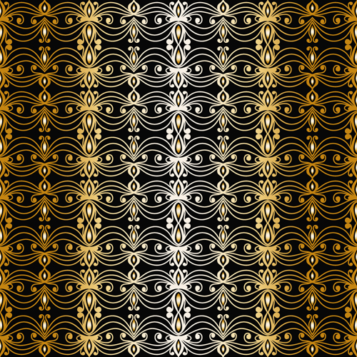 luxurious gold pattern seamless vector background 09 luxurious gold pattern seamless vector background 09