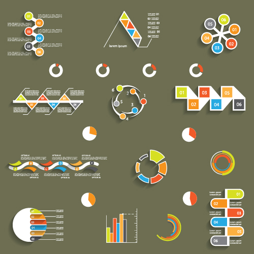 infographic illustration elements diagrams 