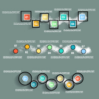 Infographic with diagrams elements design illustration vector 10 Infographic with diagrams elements design illustration vector 10