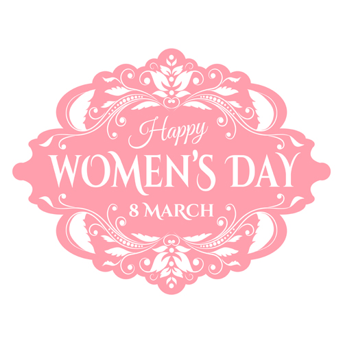womens day pink label 