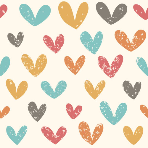 valentines seamless pattern heart day 