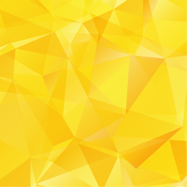 Yellow geometric shapes background vector material Yellow geometric shapes background vector material
