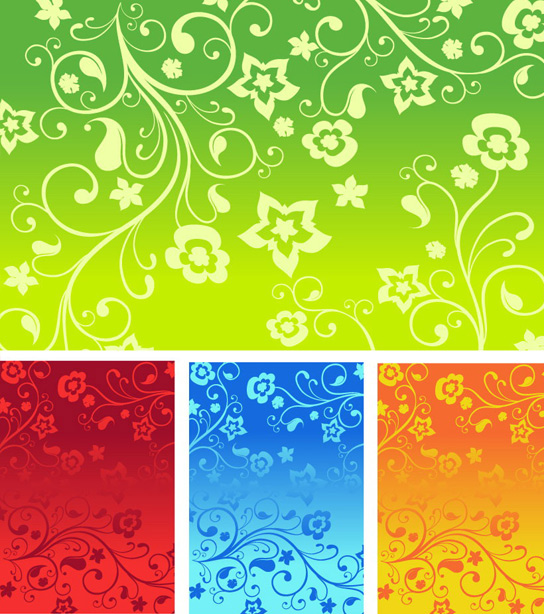 flowers background pattern file 
