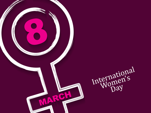 womens day background 8 March 