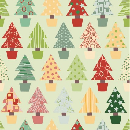 tree seamless christmas background abstract 
