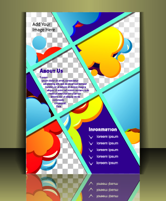 Cover brochure design vector set 01 Cover brochure design vector set 01