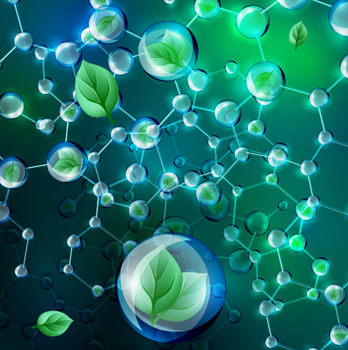 Eco Infographics with bubble vectors 09 Eco Infographics with bubble vectors 09