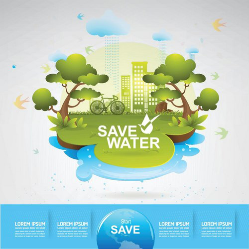 water template save life eco  