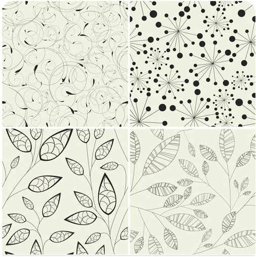 Floral Backgrounds vector material Floral Backgrounds vector material
