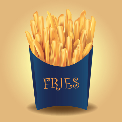 French fries creative vector 01 French fries creative vector 01