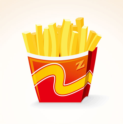French fries creative vector 02 French fries creative vector 02