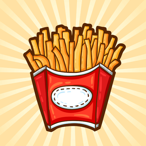 French fries creative vector 03 French fries creative vector 03