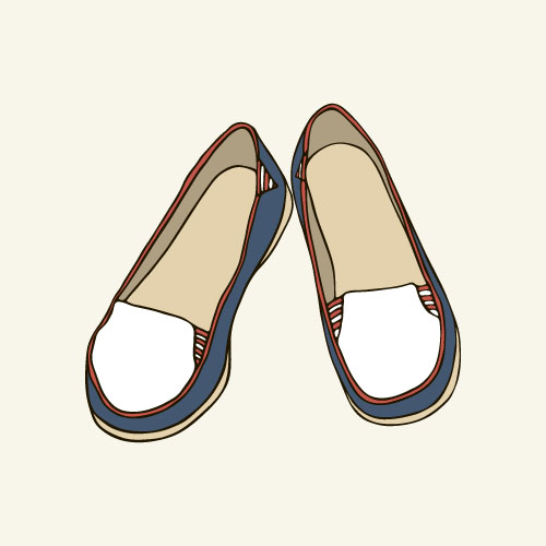 Hand drawn shoes illustration vector 02 Hand drawn shoes illustration vector 02