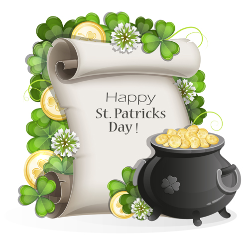 Happy st.patrick day background vectors 09 Happy st.patrick day background vectors 09