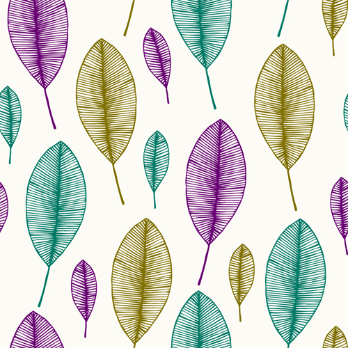 Leaves textures pattern seamless vector 07 Leaves textures pattern seamless vector 07