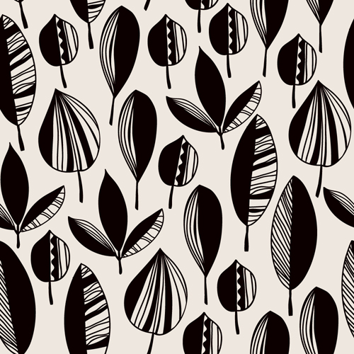 Leaves textures pattern seamless vector 09 Leaves textures pattern seamless vector 09