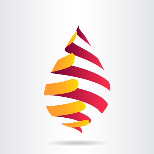 Modern logos abstract design 02 Modern logos abstract design 02