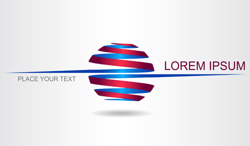 Modern logos abstract design 04 Modern logos abstract design 04