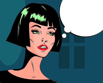 People with speech cloud design vector 04 People with speech cloud design vector 04