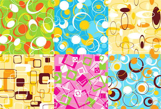 Abstract geometric background vector material Abstract geometric background vector material