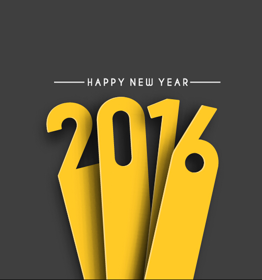 2016 new year creative background design vector 47 2016 new year creative background design vector 47