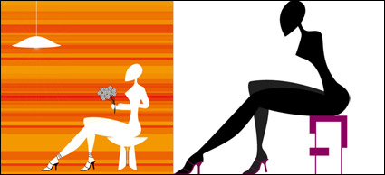 Abstract women Vector