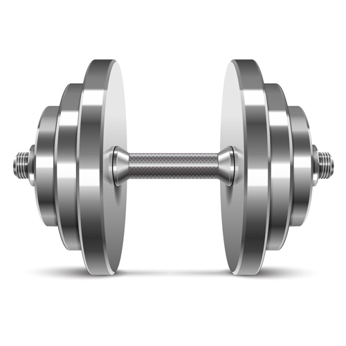 Dumbbell vector design illustration 05 Dumbbell vector design illustration 05