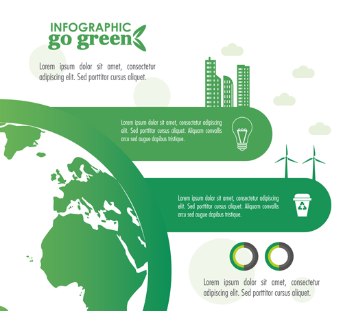 infographic green 