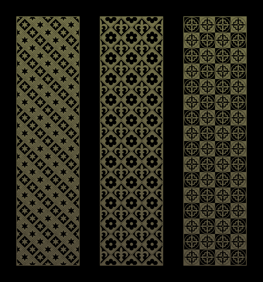 Gothic ornament banners vector set 01 Gothic ornament banners vector set 01
