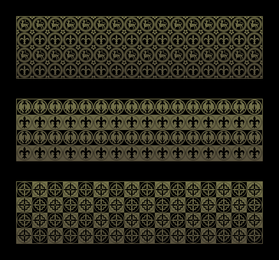 Gothic ornament banners vector set 02 Gothic ornament banners vector set 02