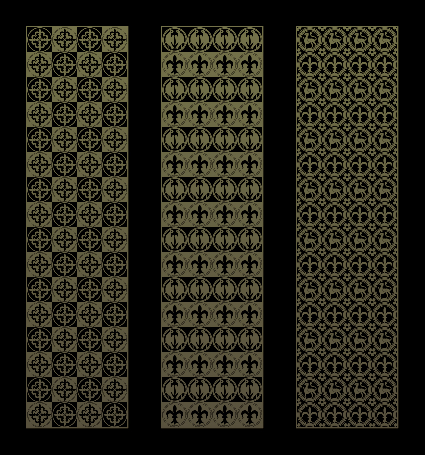 Gothic ornament banners vector set 04 Gothic ornament banners vector set 04