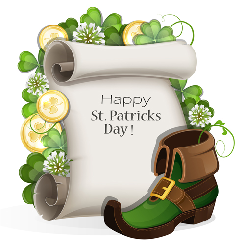 Happy st.patrick day background vectors 07 Happy st.patrick day background vectors 07