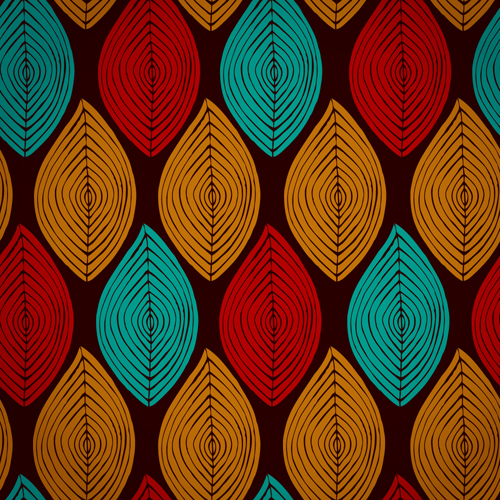 Leaves textures pattern seamless vector 02 Leaves textures pattern seamless vector 02