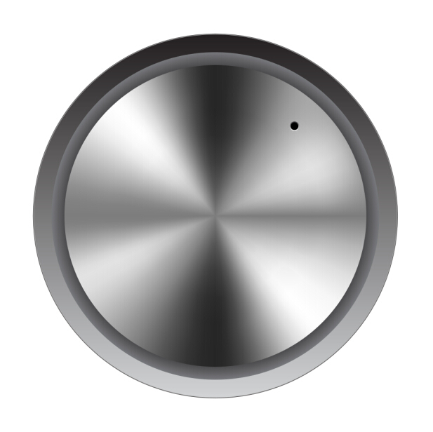 Silvery metal button vector material 01 Silvery metal button vector material 01