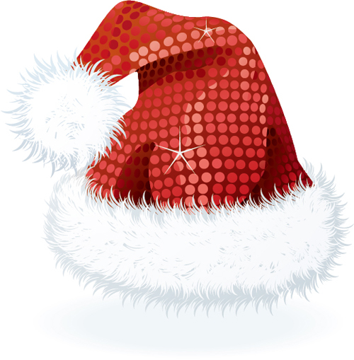 Vector 2016 christmas hat material set 03 Vector 2016 christmas hat material set 03