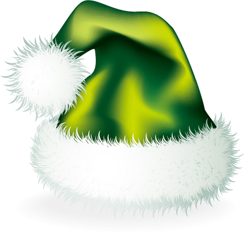 Vector 2016 christmas hat material set 05 Vector 2016 christmas hat material set 05