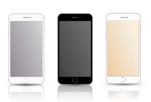 Vector modern mobile template design 04 Vector modern mobile template design 04