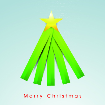 2014 Funny Christmas tree design vector 03 2014 Funny Christmas tree design vector 03