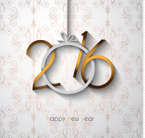2016 new year creative background design vector 24 2016 new year creative background design vector 24
