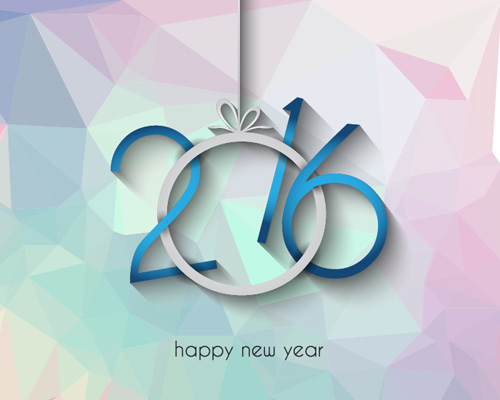 2016 new year creative background design vector 26 2016 new year creative background design vector 26