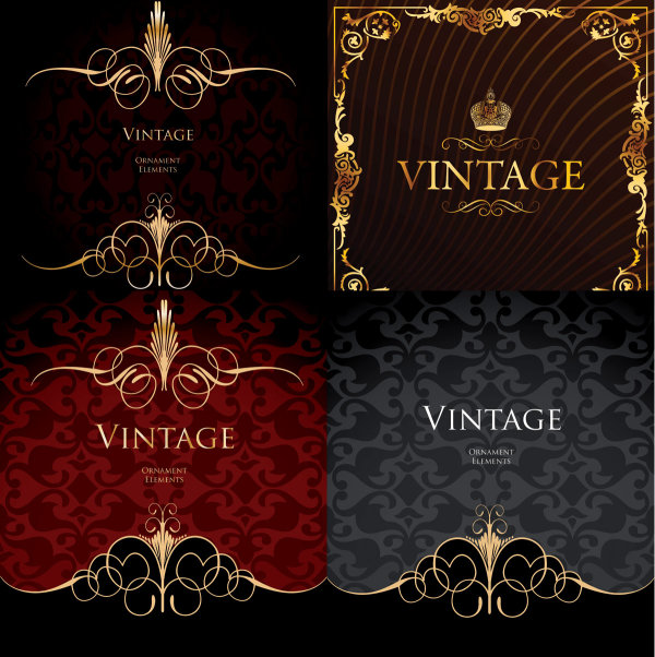 Decorative pattern background vector