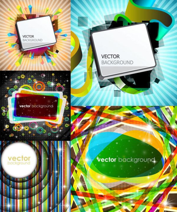 Rectangular graphics bright background Rectangular graphics bright background