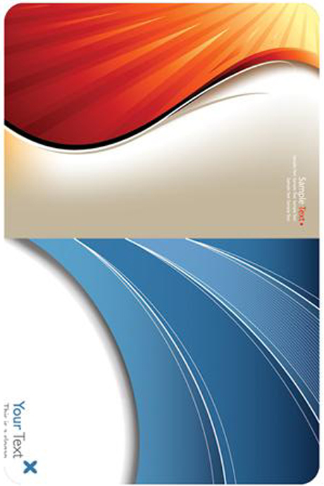 Texture card template vector material Texture card template vector material