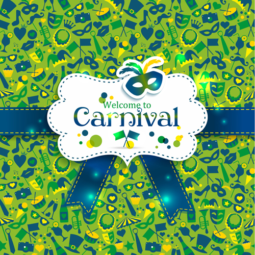 creative carnival Brazil background 