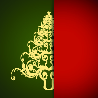 christmas tree christmas background vector background 