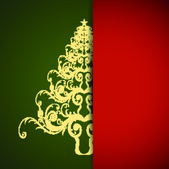 Christmas tree with background vector 02 Christmas tree with background vector 02